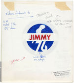 ARCHIVE CATALOGS AND ORIGINAL BUTTON ART INCLUDING GEORGE WALLACE, NIXON AND CARTER.