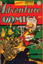 “D.C. PUBLICATIONS” BOUND VOLUME OF TEN GOLDEN AGE COMICS INCLUDING “DETECTIVE” #38.