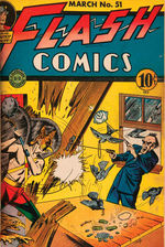 “D.C. PUBLICATIONS” BOUND VOLUME OF TEN GOLDEN AGE COMICS INCLUDING “DETECTIVE” #38.