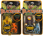 BLACKSTAR LASER LIGHT VILLAINS LOT OF FOUR.