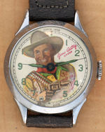 "THE OFFICIAL GENE AUTRY SIX SHOOTER WATCH" BOXED.