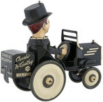 MARX "CHARLIE McCARTHY IN HIS BENZINE BUGGY" BOXED WIND-UP.