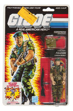 "G.I. JOE - A REAL AMERICAN HERO" CARDED JOES ACTION FIGURE TRIO.