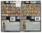 "G.I. JOE - A REAL AMERICAN HERO" CARDED JOES ACTION FIGURE LOT.