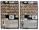 "G.I. JOE - A REAL AMERICAN HERO" CARDED JOES ACTION FIGURE LOT.