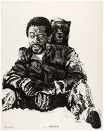 SCARCE ELDRIDGE CLEAVER "SOUL ON ICE" BOOK PROMOTION POSTER.