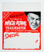 "MAJOR ADAMS - TRAILMASTER"/NABISCO SIGN.