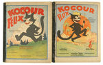 FELIX THE CAT "KOCOUR FELIX" RARE 1928 CZECHOSLOVAKIAN BOOKS.