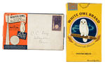 1939 NYWF WHITE OWL CIGAR/MATCHBOOK SOUVENIRS W/MAILERS.