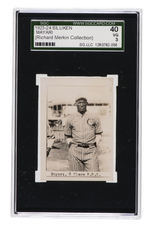 1923-1924 BILLIKEN MAYARI (ESTEBAN MONTALVO) SGC 40 VG 3 (RICHARD MERKIN COLLECTION).