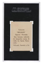 1923-1924 BILLIKEN MAYARI (ESTEBAN MONTALVO) SGC 40 VG 3 (RICHARD MERKIN COLLECTION).