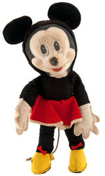 MINNIE MOUSE MERRY THOUGHT STUFFED ENGLISH DOLL.