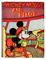 "MICKEY MOUSE AIR PILOT" RARE ENGLISH HARDCOVER.