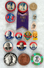 EISENHOWER SIXTEEN ITEMS SPANNING HIS MILITARY CAREER THROUGH HIS PRESIDENCY AND LATER.