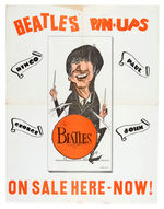 “BEATLES’ PIN-UPS” STORE SIGN.