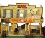 "ROY ROGERS MINERAL CITY DEMONSTRATOR" BOXED DISPLAY PLAYSET BY MARX.
