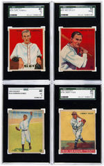 1933 GOUDEY EXTENSIVE LOT INCLUDING SGC GRADED CARDS.