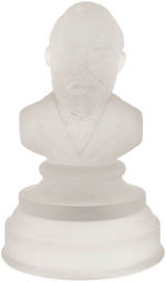 "JAMES A. GARFIELD" 1880 FROSTED GLASS BUST.