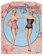 MARILYN MONROE "AMERICAN BEAUTIES PAPER DOLLS" BOOK.