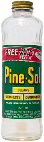 PINE-SOL "STAR WARS FLYER" LOT.