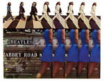 "BEATLES ABBEY ROAD" BOX OF COUNTERTOP DISPLAY STANDEES.