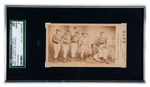 1893 KALAMAZOO BATS N657 "A NIGHT IN VENICE" SGC 30 GOOD 2.