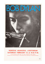 BOB DYLAN CONCERT HANDBILL.