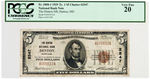 FR. 1800-1 1929 TY.1 $5 NATIONAL NOTE DENTON NATIONAL BANK DENTON MD PCGS VERY FINE 20.