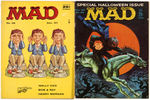 "MAD MAGAZINE" LOT OF 53 ISSUES.