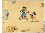 DISNEY CHARACTERS "SNAPSHOT" PHOTO ALBUM.