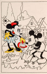 "MICKEY MOUSE'S GARDEN" RARE ACTIVITY BOOK FROM BOXED SET.