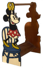 MICKEY AND MINNIE MOUSE CHILD'S CLOTHING RACK.