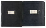 “OVALTINE” 1928-1938 IN-HOUSE BINDER PAIR WITH DETAILED PREMIUM INFO FOR “LITTLE ORPHAN ANNIE.”