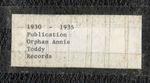 “OVALTINE” 1928-1938 IN-HOUSE BINDER PAIR WITH DETAILED PREMIUM INFO FOR “LITTLE ORPHAN ANNIE.”