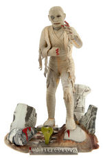 "THE MUMMY" BUILT-UP STORE DISPLAY MODEL ISSUED BY AURORA.