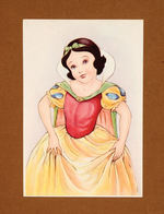 "WALT DISNEY'S SKETCH BOOK OF SNOW WHITE AND THE SEVEN DWARFS" EXCEPTIONAL HARDCOVER.