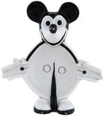 MICKEY MOUSE FIGURAL CHINA ASHTRAY.