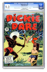 DICKIE DARE #NN 1941 CGC 9.2 OFF-WHITE TO WHITE PAGES MILE HIGH COPY.