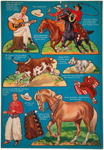 "GENE AUTRY RANCH CUT-OUT BOOK."