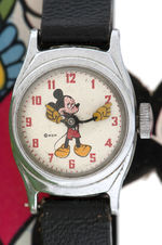 "MICKEY MOUSE US TIME" 1955 WATCH IN PRESENTATION BOX.