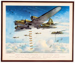 "THOMPSON PRODUCTS" WWII SET OF 12 U.S. AIRPLANE PRINTS.