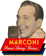 "MARCONI" RADIO STARS SIGN TRIO.