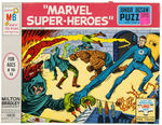 "MARVEL SUPER-HEROES - THE FANTASTIC FOUR" BOXED JIGSAW PUZZLE.