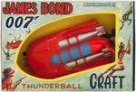 "JAMES BOND 007 THUNDERBALL CRAFT" BOXED HYRDO SLED.