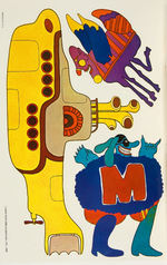 “THE BEATLES YELLOW SUBMARINE” POP-OUTS & JUMBO POSTCARD SET.