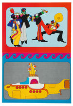 “THE BEATLES YELLOW SUBMARINE” POP-OUTS & JUMBO POSTCARD SET.