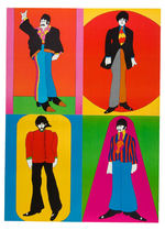 “THE BEATLES YELLOW SUBMARINE” POP-OUTS & JUMBO POSTCARD SET.