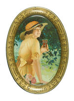 "DRINK COCA COLA" 1916 ELAINE TIP TRAY.