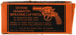 "STEVENS MAMMOTH REPEATING CAP PISTOL" BOXED CAP GUN.