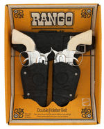 "RANGO FANNER-50" BOXED CAP GUNS & HOLSTER SET.